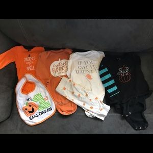 Baby Girl 3-6m Halloween Bundle